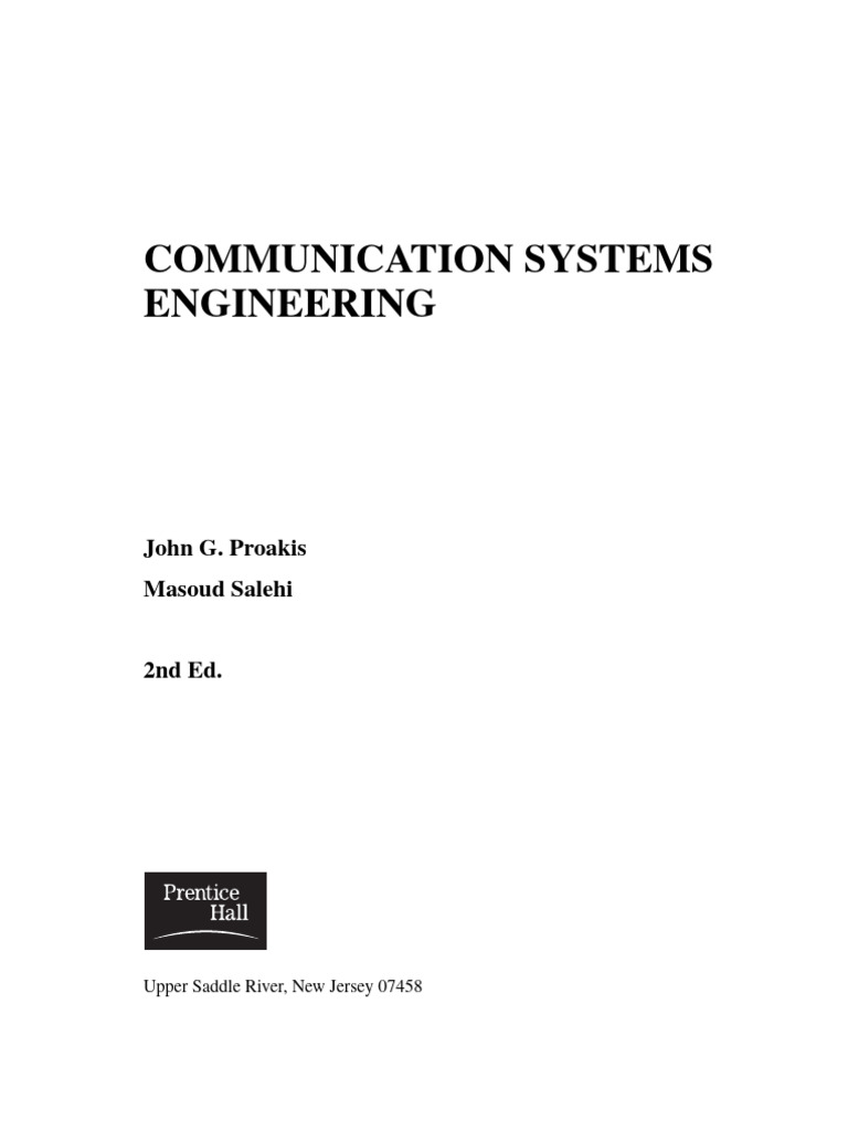 Proakis | PDF