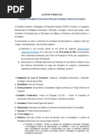 Acreditação Oficial