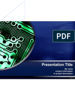 Presentation Title: My Name Contact Information or Project Description