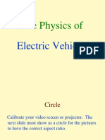 The Physics Of: Electric Vehicles