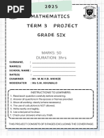 Grade 5 Term 2 2025 Tracker | PDF | Multiplication | Ratio