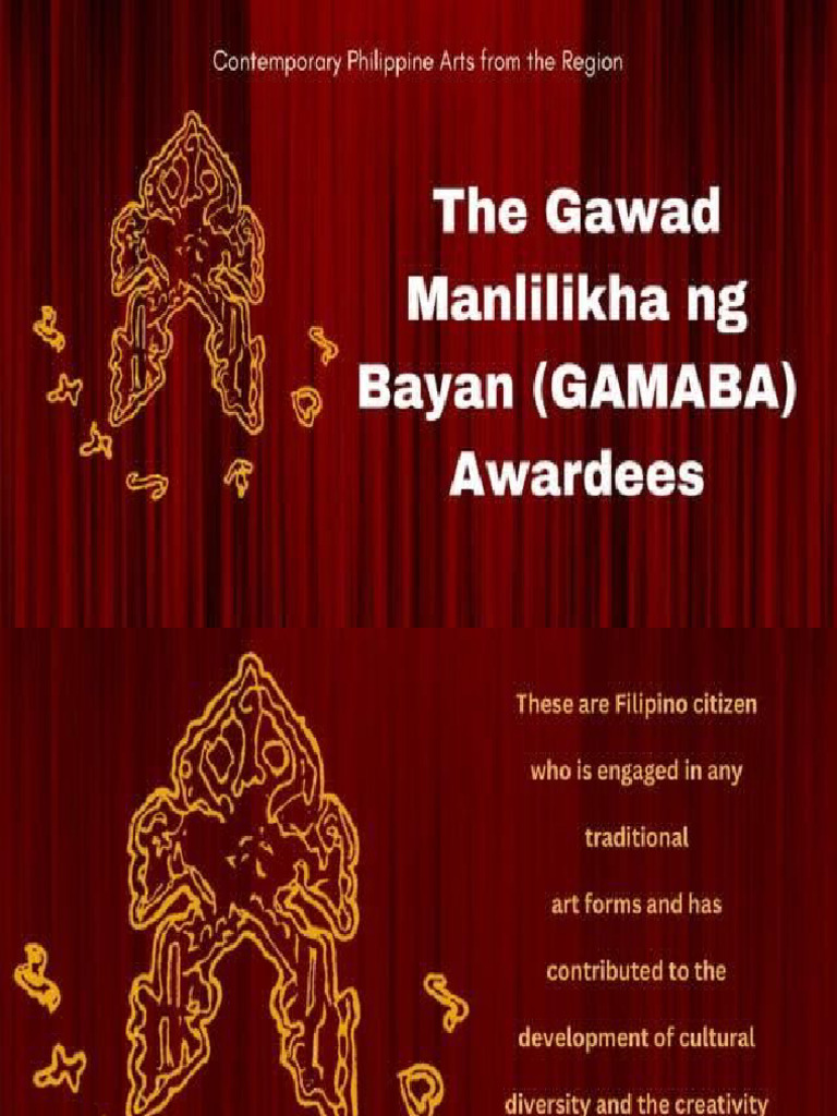 Gamaba Awardees | PDF