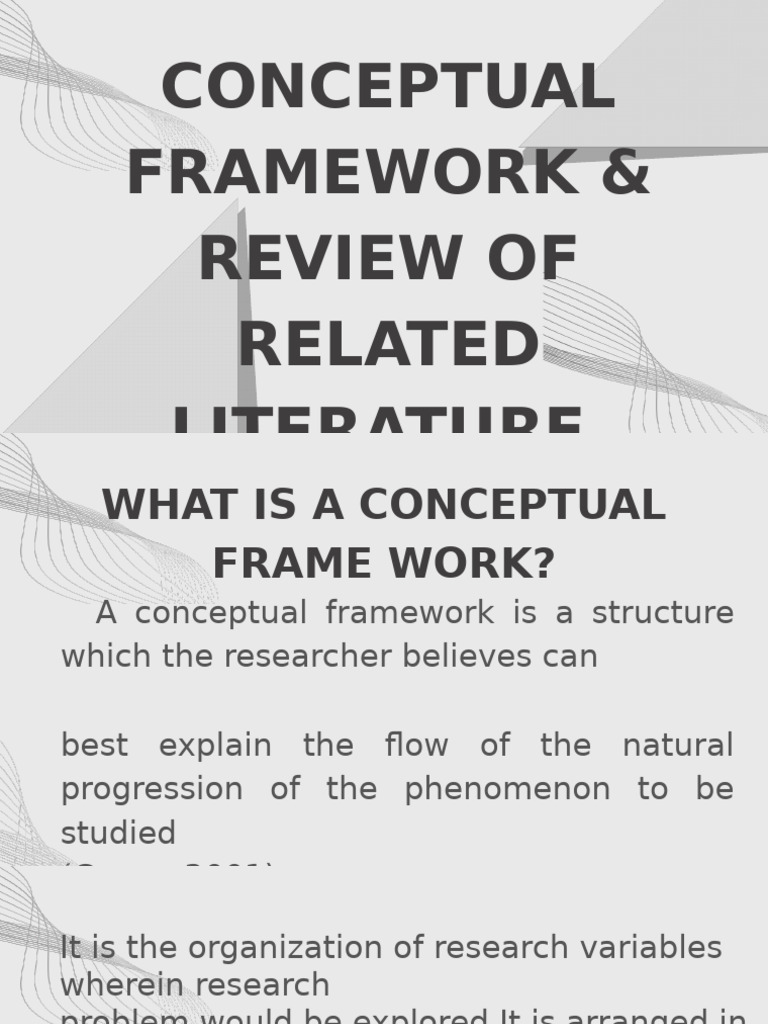 Understanding Conceptual Frameworks in Research | PDF | Systematic ...