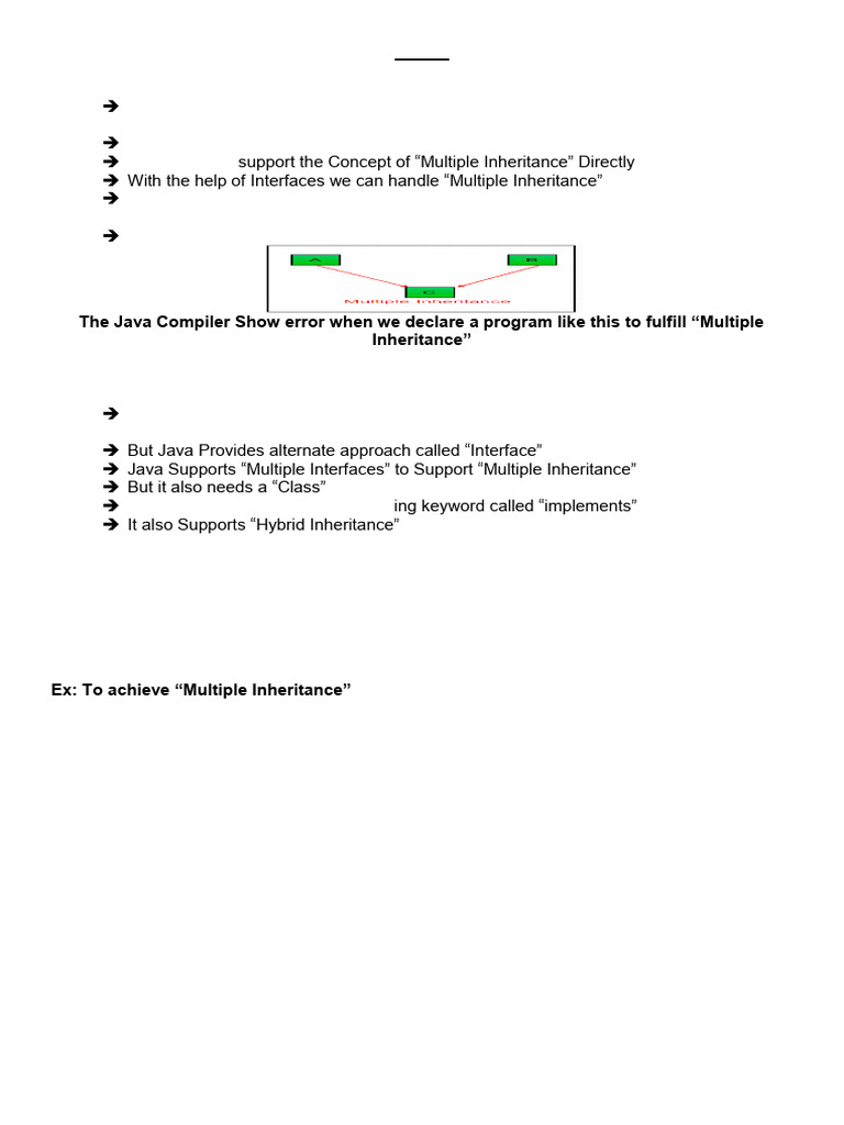 Java Interfaces and Method Overloading | PDF | Inheritance (Object ...