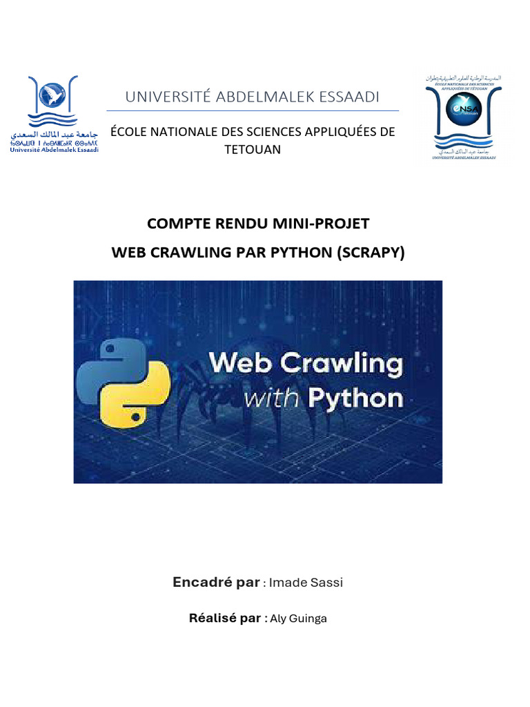 Web Crawling avec Scrapy en Python | PDF | Internet | Internet et Web