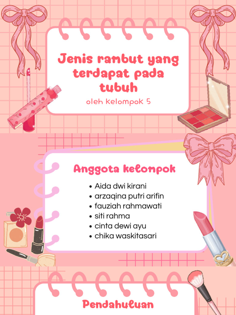 Jenis-Jenis Rambut pada Tubuh Manusia | PDF