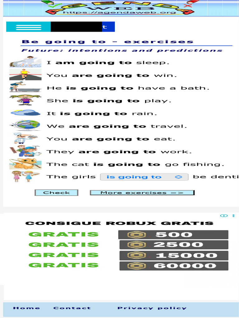 Going to Future Exercises | PDF