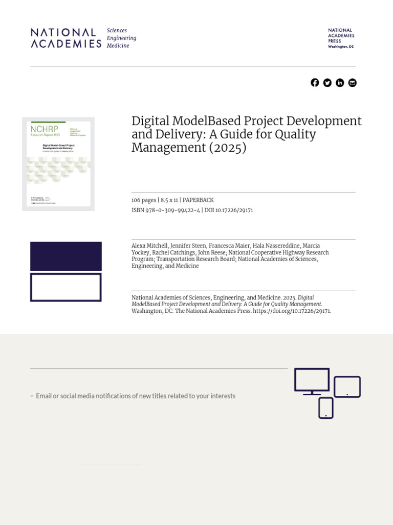 Digital Model-Based Project Management Guide | PDF | Building ...