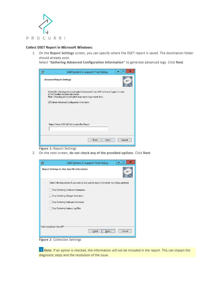 DSET Report Collection Guide for Dell 2950 | PDF | Computer File | Filename