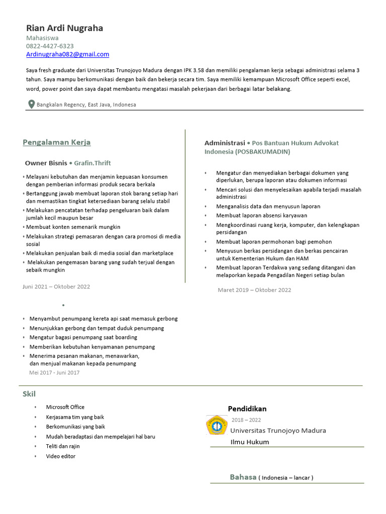 CV Paperwork | PDF
