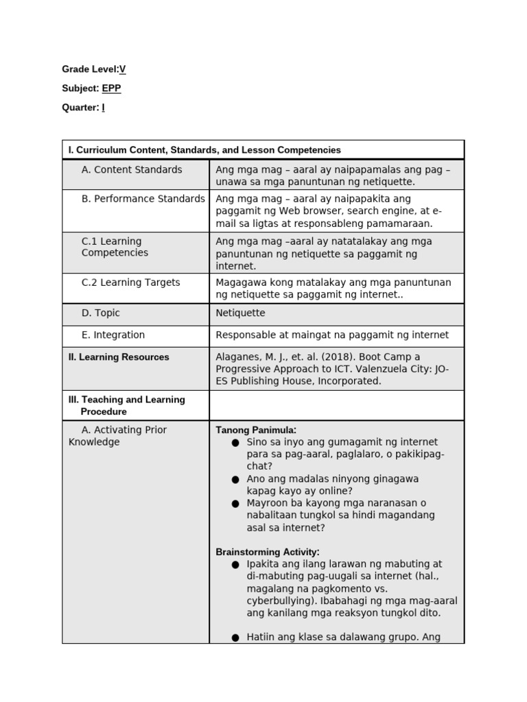 Epp 5-6 W1 | PDF
