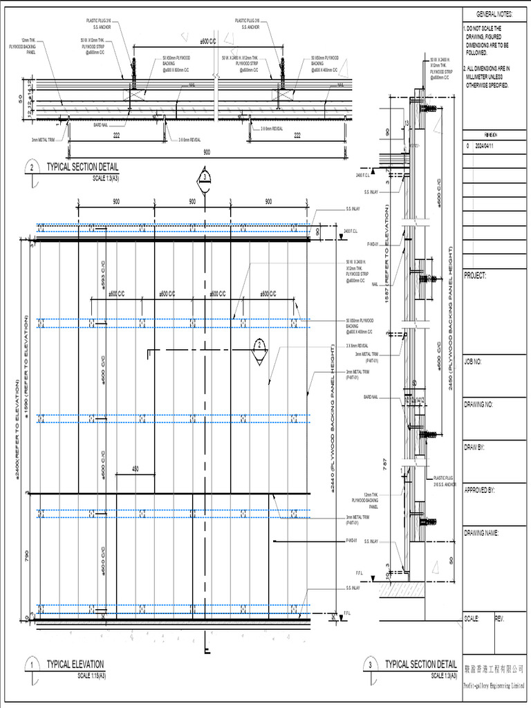 Wall Installation Details-Layout1 | PDF