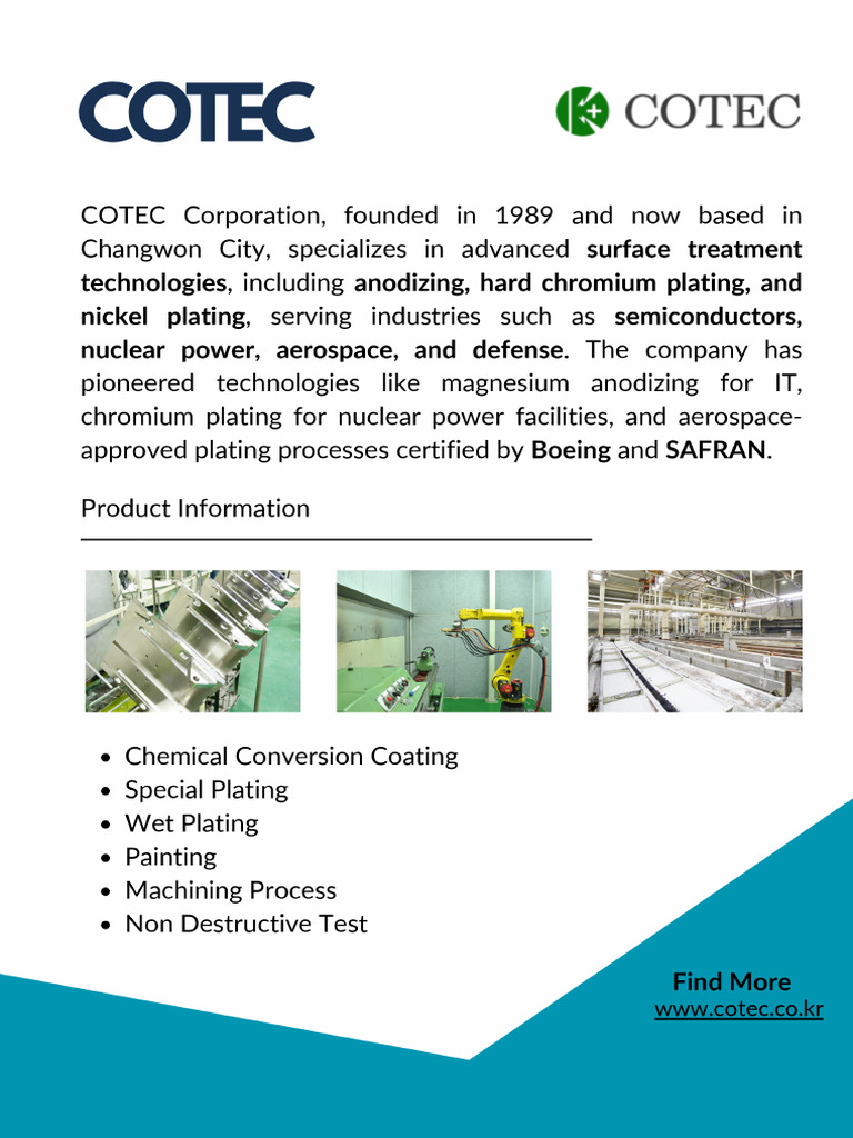 CHANGWON Cotec | PDF