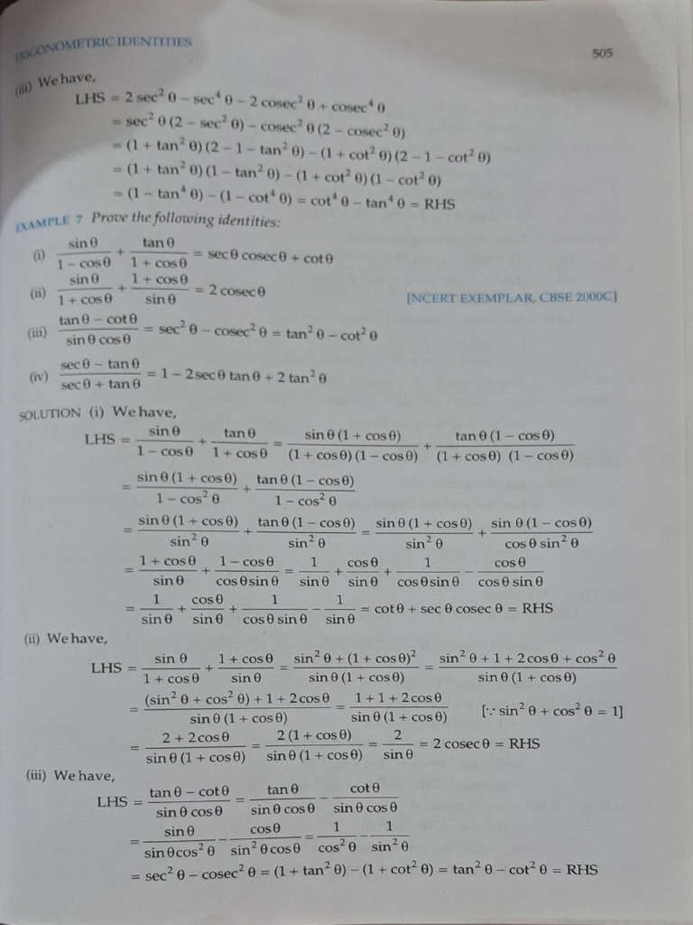 RD Questions (Trigonometry) | PDF