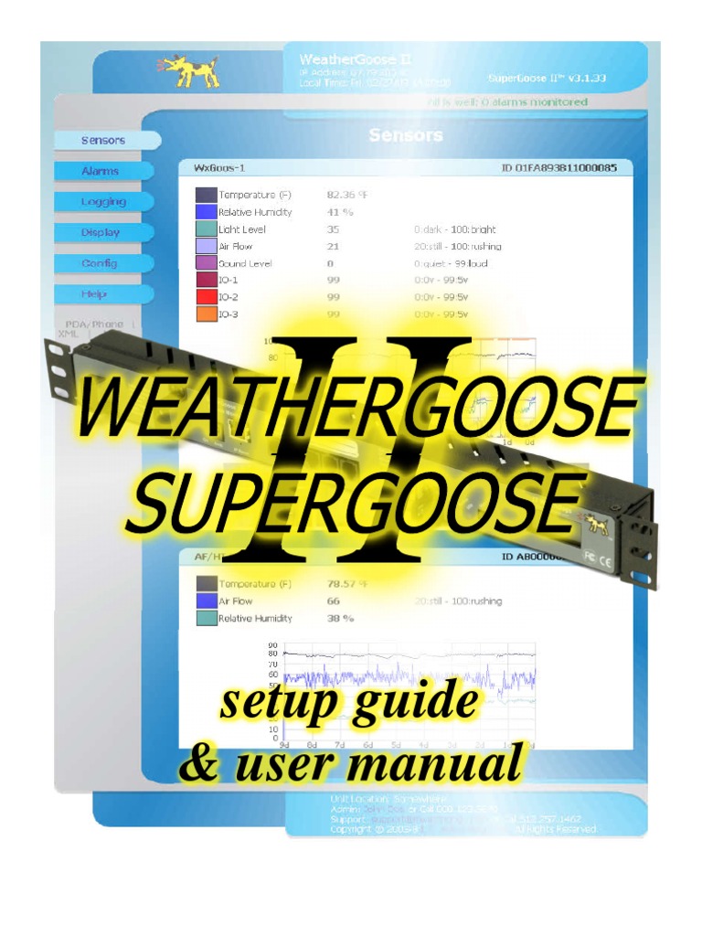 Weather Goose II User Manual v1 05 | PDF | Computer Network | Hypertext ...