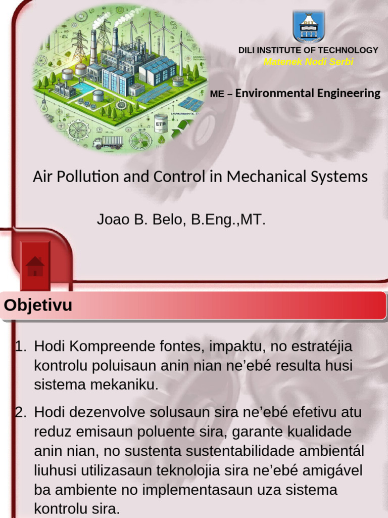 Air Pollution and Control in Mechanical Systems | PDF | Air Pollution ...