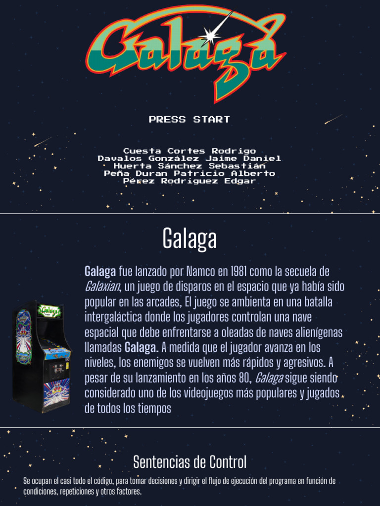 Galaga: Programación y Estructuras en Java | PDF | Puntero ...