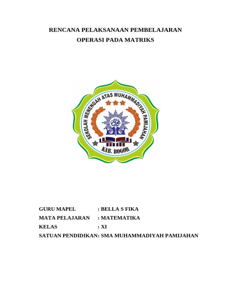 RPP PBL | PDF