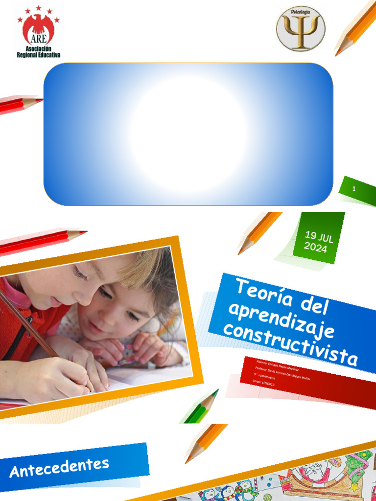 Teoría del Aprendizaje Constructivista | PDF | Constructivismo ...
