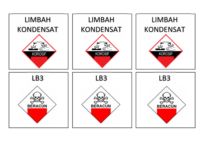 Limbah B3 Lab | PDF