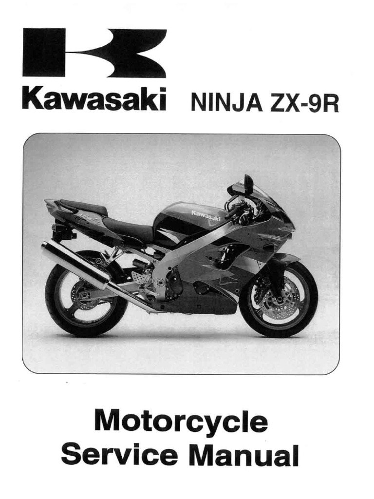 Kawasaki ZX-9R 2000 Service Manual | PDF