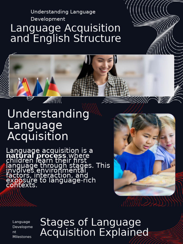 Presentation - Language Acquisition and English Structure | PDF ...
