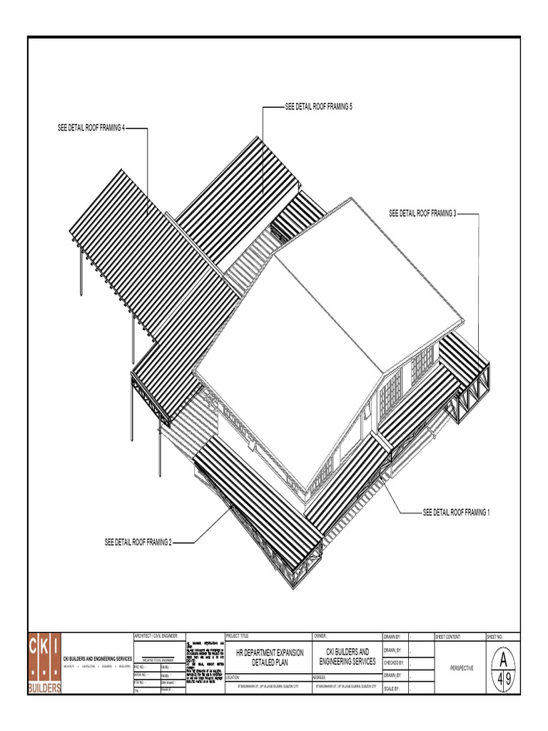 HR Department Expansion Detailed Plan | PDF | Building Engineering ...