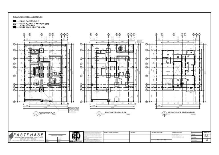 Foundation and Framing Plan Details | PDF
