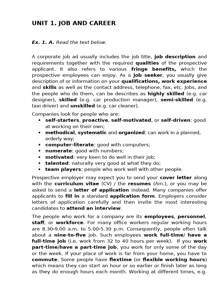 Jobs and Careers | PDF | Employment | Salary