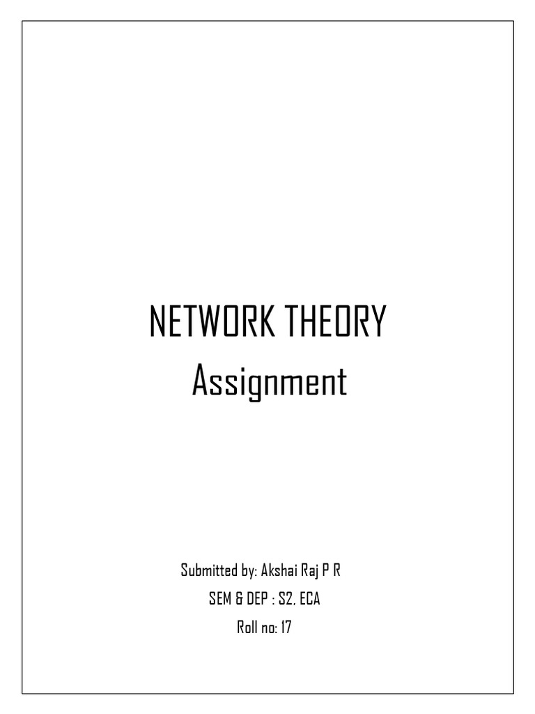 RL Circuit Transient Analysis Solution | PDF | Electrical Network ...