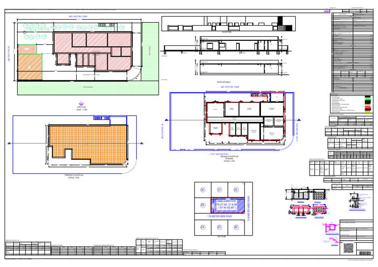 Proposed Residential Building Plan | PDF