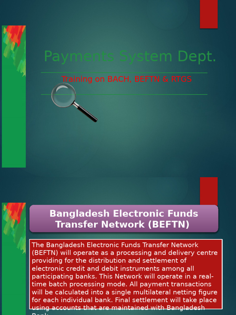 Understanding BEFTN in Banking | PDF | Banks | Clearing (Finance)