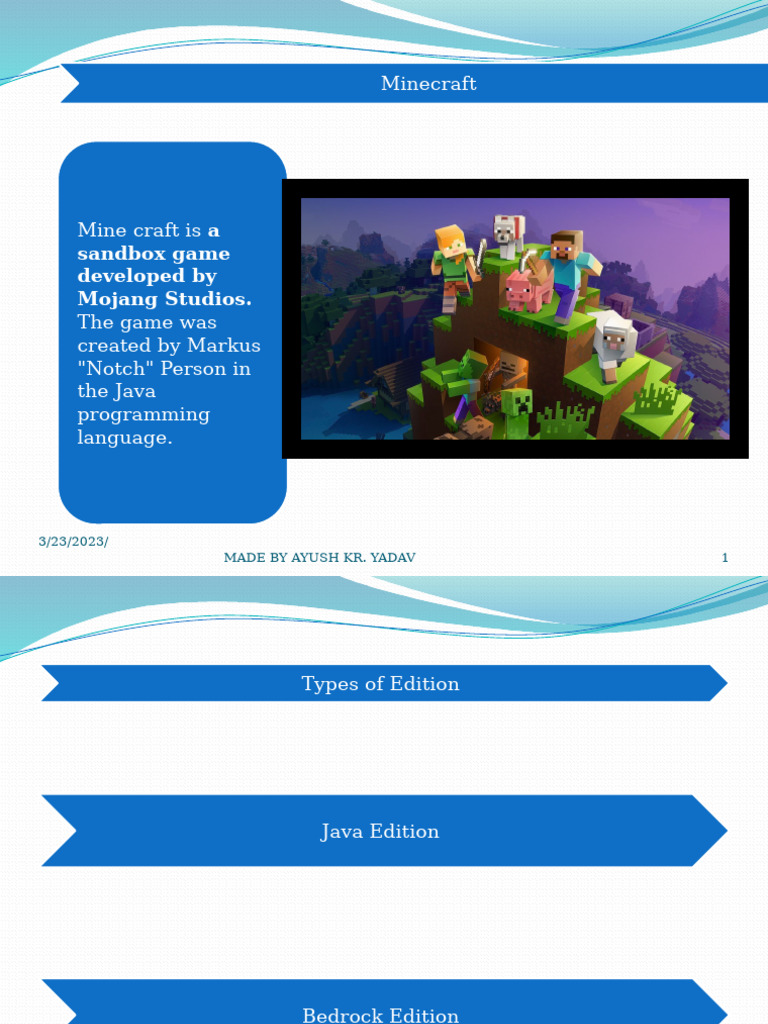 Mine Craft | PDF | Minecraft