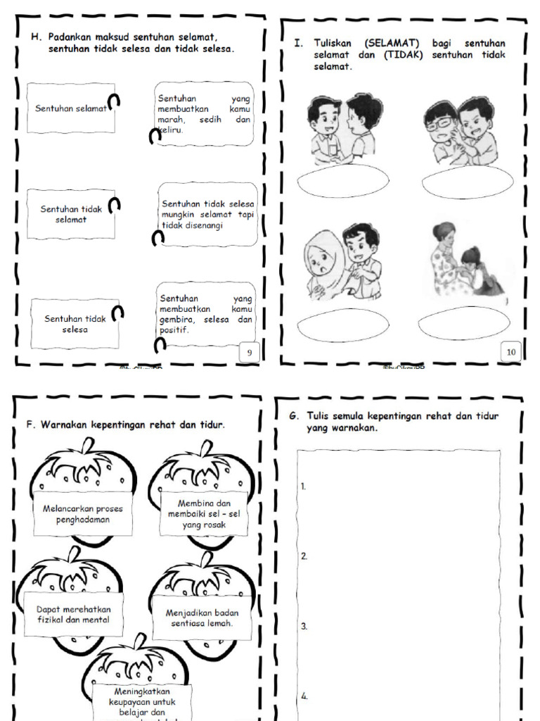 03 Sentuhan Selamat, Tidak Selamat Dan Tidak Selesa | PDF
