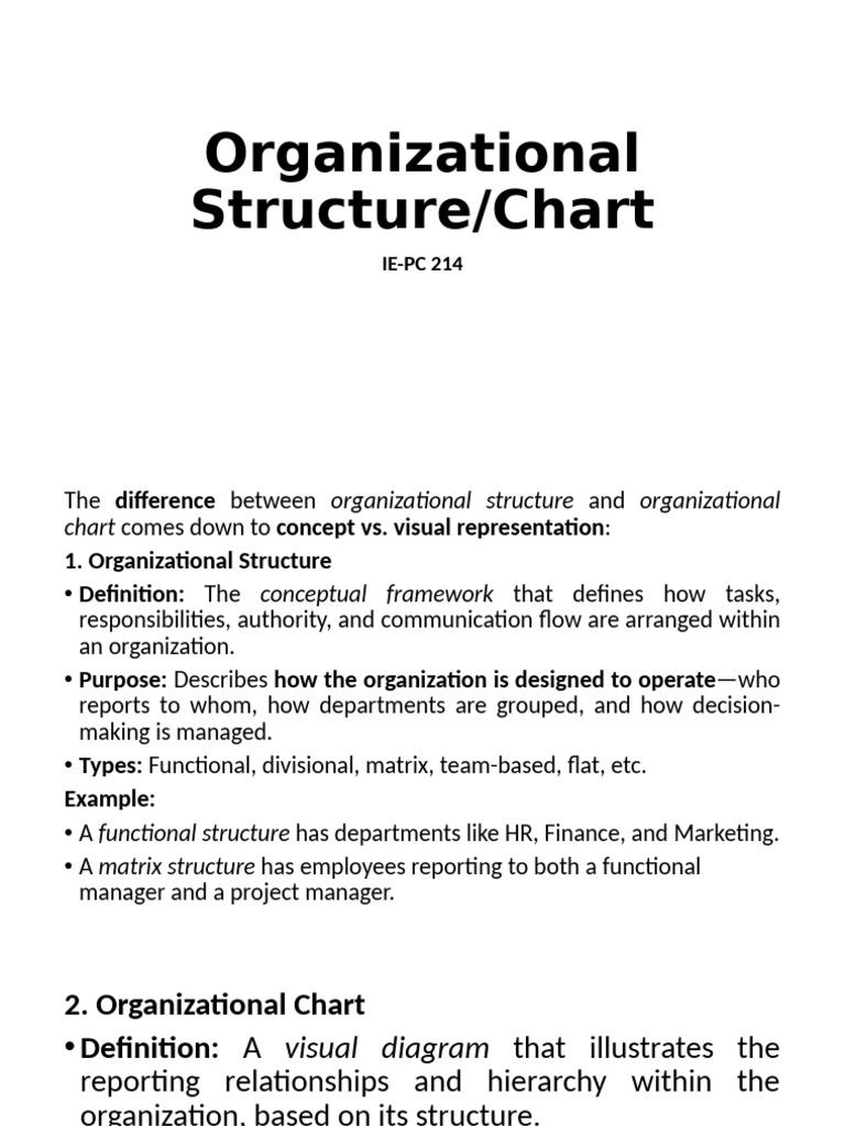 Understanding Organizational Structures | PDF | Organizational ...