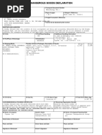 DOD Multimodal Dangerous Goods Form 2890 | PDF | Dangerous Goods