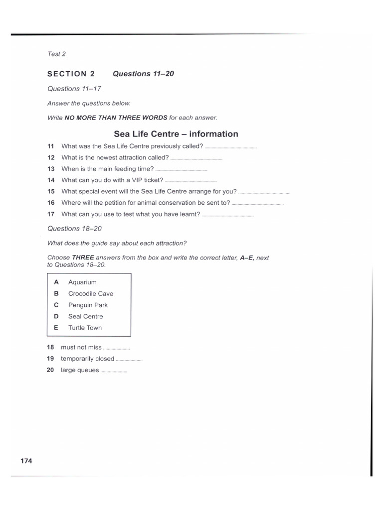 Session 7 - Listening Quiz | PDF