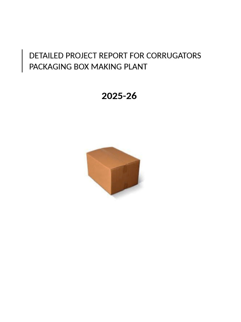 Bangladesh Corrugated Packaging Project | PDF