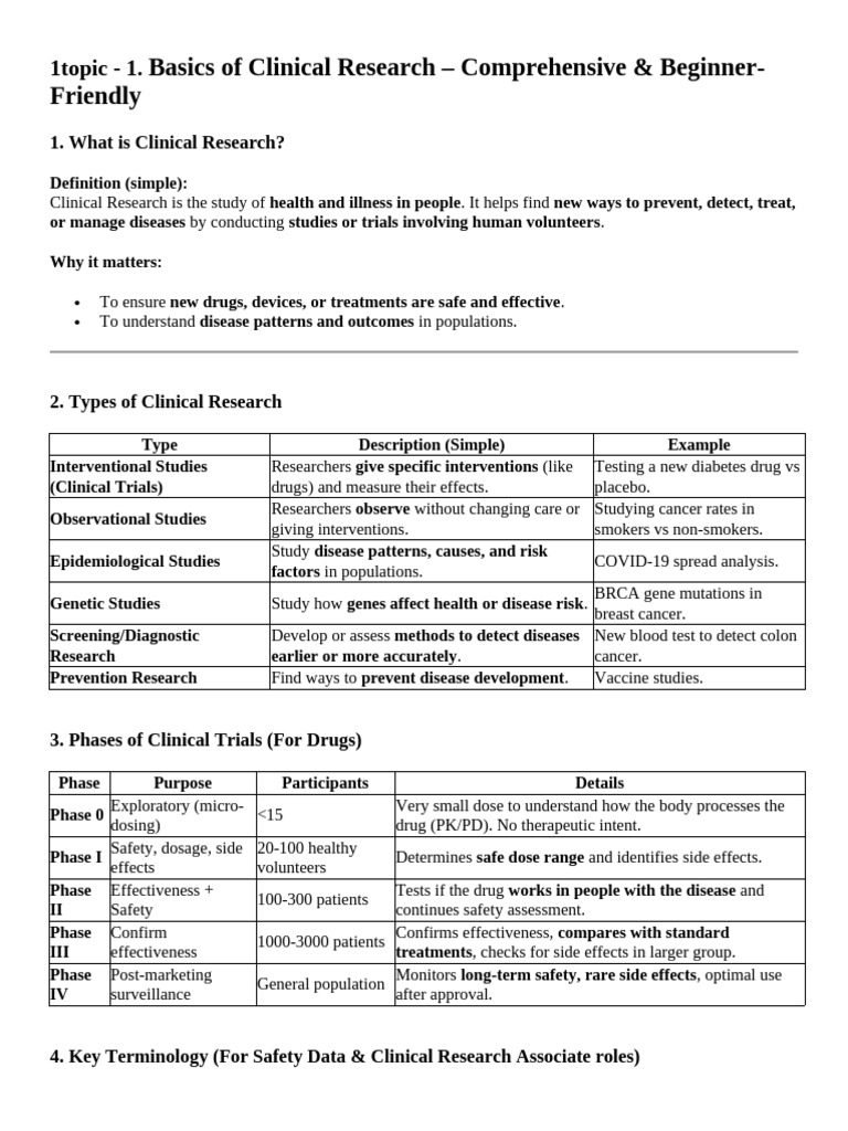 Source Documents in Clinical Trials | PDF | Clinical Trial | Cancer