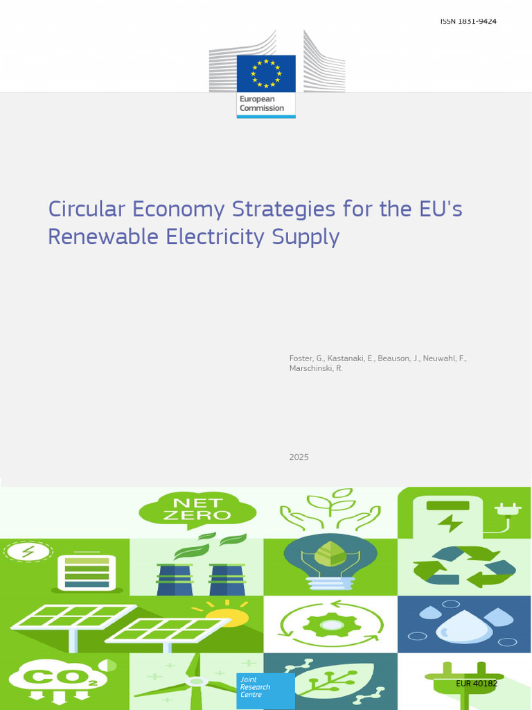 EU Circular Economy for Renewable Energy | PDF | Renewable Energy ...