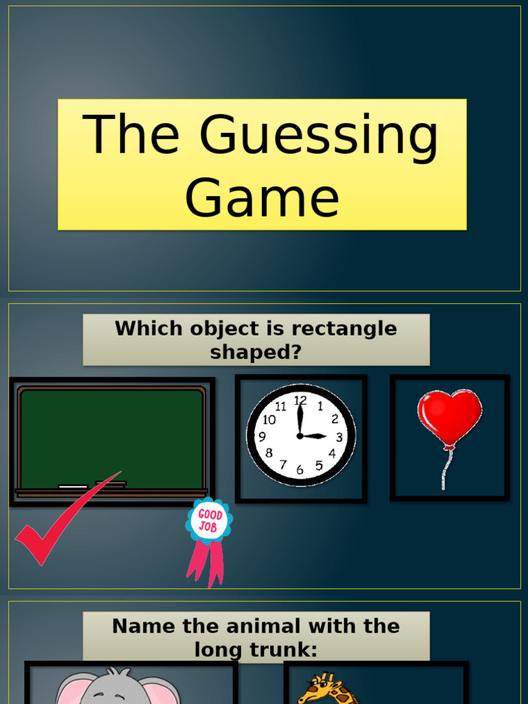 Guess the Number Game Questions | PDF