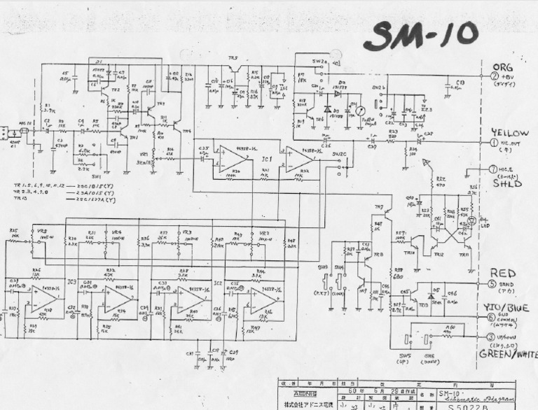 Sm10 Schematic | PDF