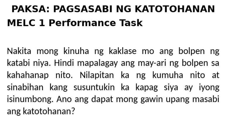 Esp Performance Task 1 | PDF