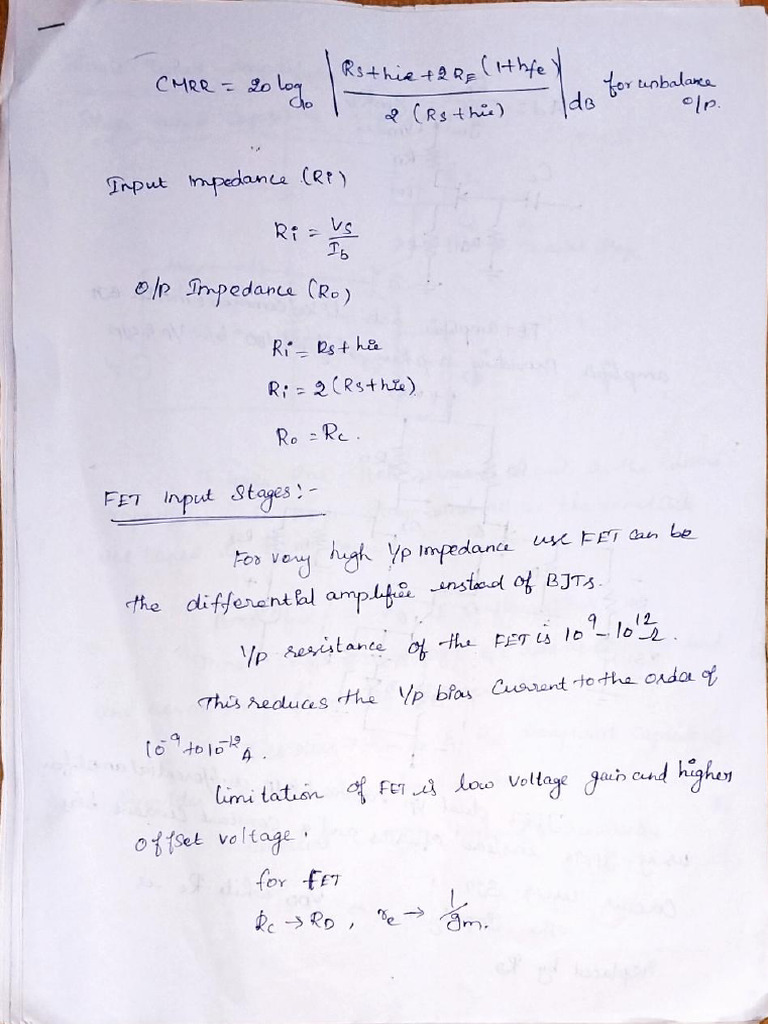 Edc Unit 4 | PDF
