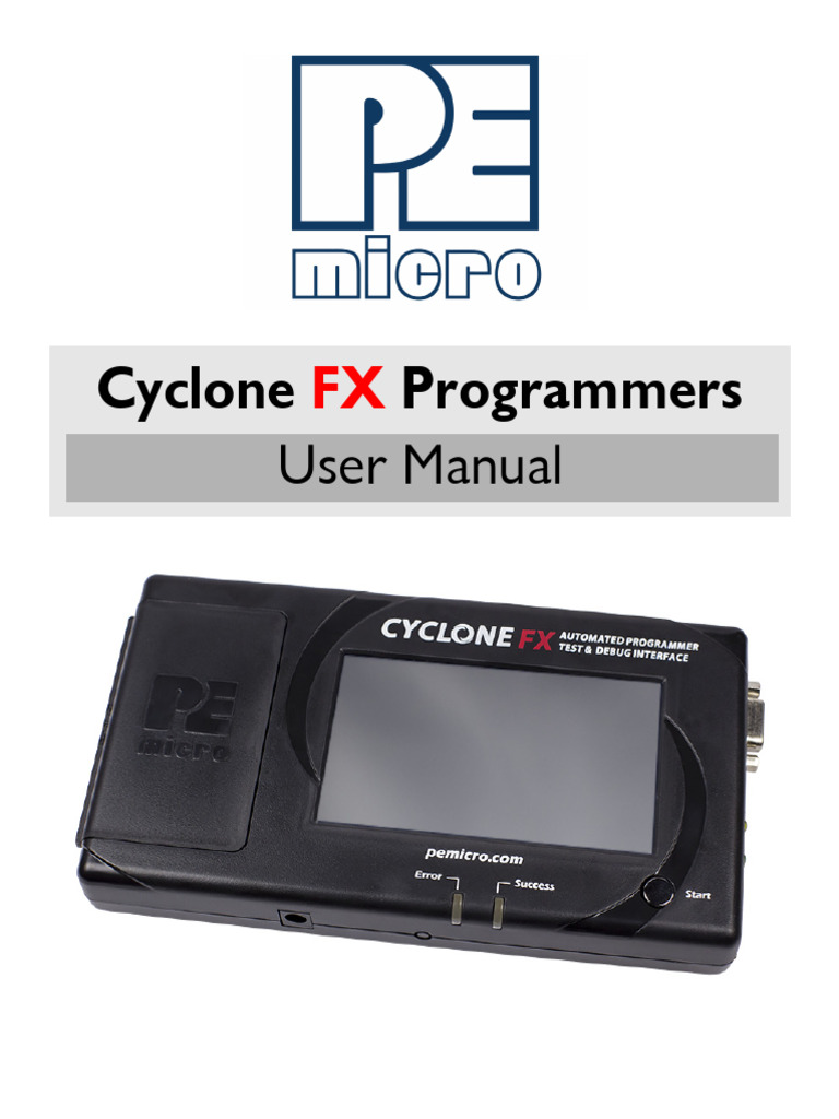 Cyclone FX User Manual Overview | PDF | Command Line Interface | Window ...