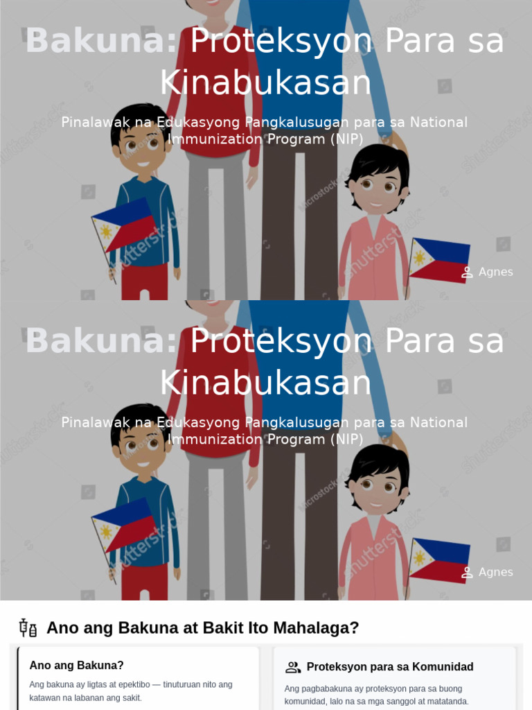 Immunization (Tagalog) | PDF