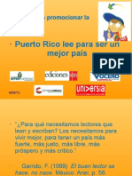 Campaña de Lectura de Puerto Rico - Puerto Rico Lee para Ser Un Mejor País