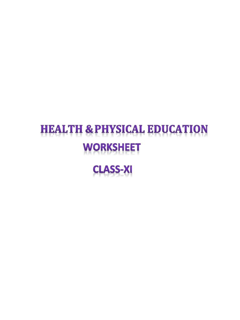 Physical Fitness and Wellness Explained | PDF
