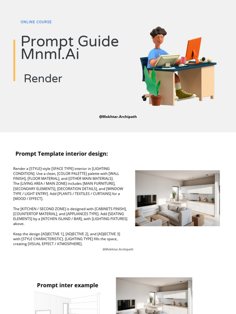 Interior Design Prompt Guide | PDF | Lighting | Interior Design