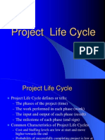 PROJECT LIFE CYCLE PHASES